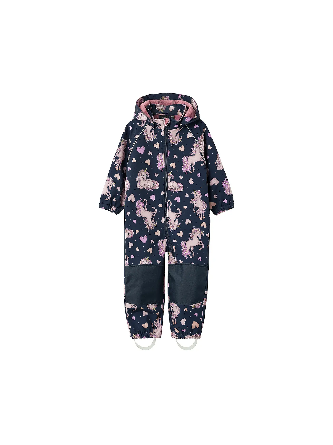 NAME IT | Kinder Softshellanzug NMFALFA08 | dunkelblau